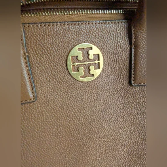 Tory Burch Everly Satchel Brown - Picture 6 of 14